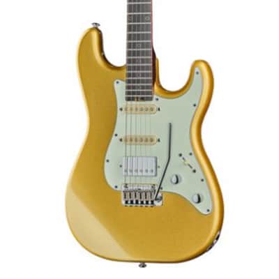 Schecter Nick Johnston Traditional HSS 10th Anniversary 2025 - Present - Atomic Safron image 1