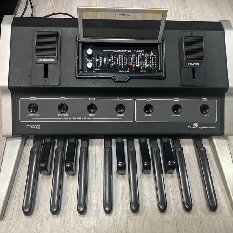 1974 – 1981 Moog Taurus I Black