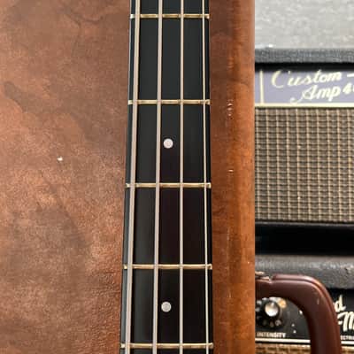 USA Kramer 450B Aluminum Neck Bass Guitar 1970’s - Black W/OHSC image 11