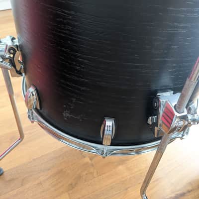 Ludwig Keystone Drum Kit 2017 in Black 20/16/13 "Super Beat" + Atlas Cases image 8
