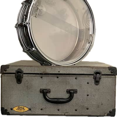 Ludwig / Super Ludwig, 1960-1963,  Pre-Serial Keystone Badge, Chrome Over Brass, 5” x 14” Concert Snare Drum image 12