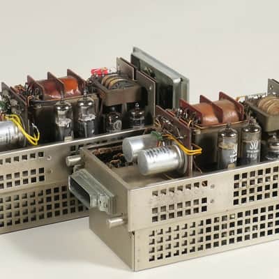 Tab Telefunken V81 10W A-Class studio loudspeaker tube amp pair + cables (serviced) imagen 6
