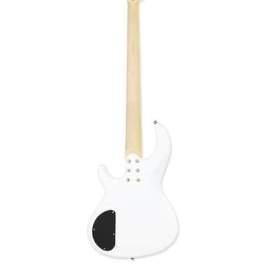 Aria Pro II Electric Bass Guitar - White image 3