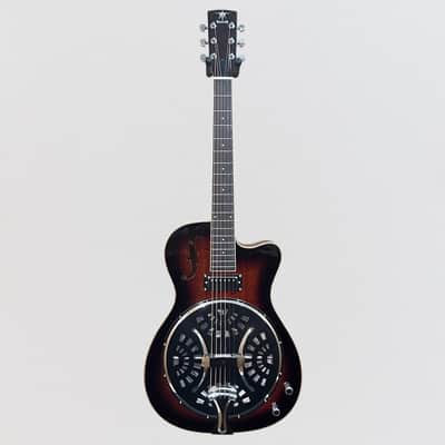 Danville RDL-70CEQ Resonator Acoustic Electric Guitar - Sunburst image 7