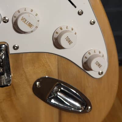 Cozart 12-String S-Style Guitar Natural New Strings Set Up image 6