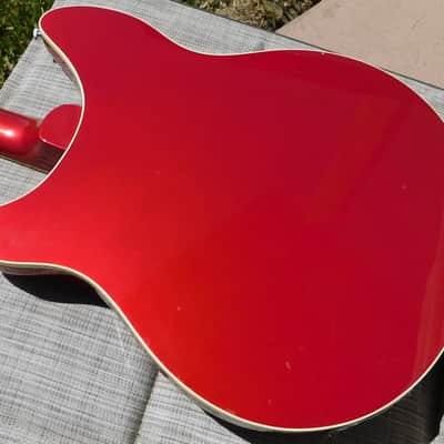 Rickenbacker 370/12 Semi-Hollow 12 String Electric Guitar Ruby Red 1985 image 12