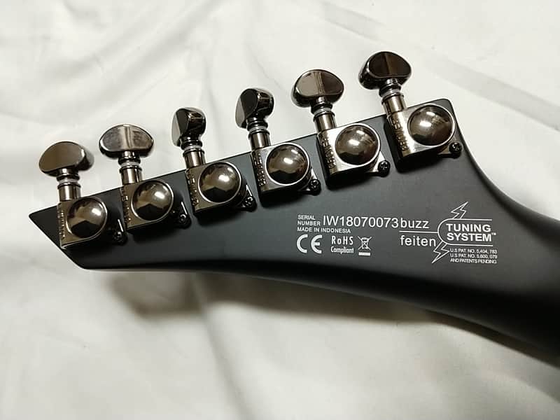 Washburn PXS10EC Parallaxe S10E electric GUITAR - Carbon Black