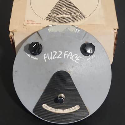 Vintage Dallas Arbiter Fuzz Face Pedal England Crest Audio 1980s Reissue Box image 1