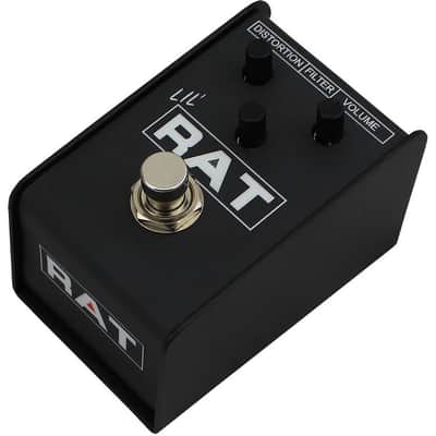 ProCo Lil RAT Distortion Pedal Compact Guitar Effects with Flat Patch Cable image 5