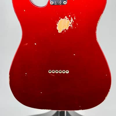 Fender USA Custom Shop 1963 Telecaster Relic'd Candy Apple Red Serial#: CZ589852 image 7