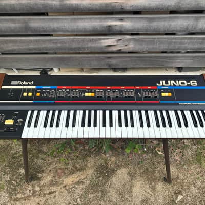 Roland Juno-6 61-Key Polyphonic Synthesizer Serviced 100% working