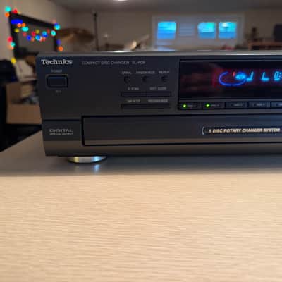 Technics SL-PD8 5 Disc CD Changer Player MASH Optical Out Remote New Belts Works image 5