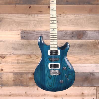 PRS SE Swamp Ash Special Electric Guitar Iri Blue w/ Gigbag image 4