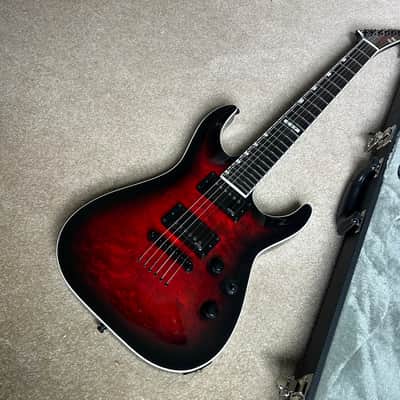 ESP E-II Horizon NT-II 2025 - Thru Black Cherry Sunburst W/ OHSC image 1
