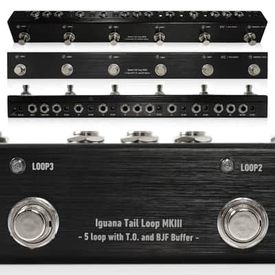 One Control Iguana Tail Loop MKIII 2023 - Present - Black image 3