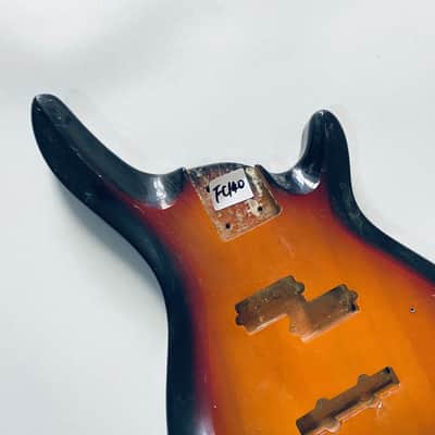 Sunburst Bass Guitar Basswood Body image 14