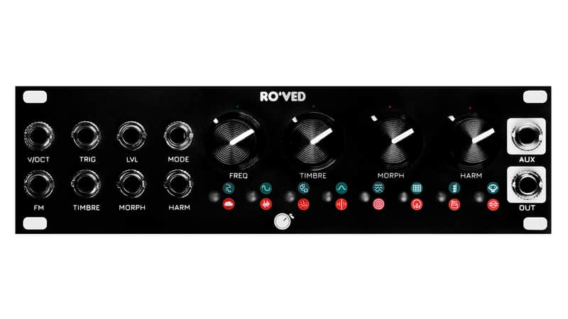 Plum  Audio RO'VED - 1U Macro Oscillator 2022 Black image 1
