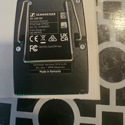 Sennheiser EK 100 G4 Wireless Receiver (G-Band: 566-608Mhz) image 2
