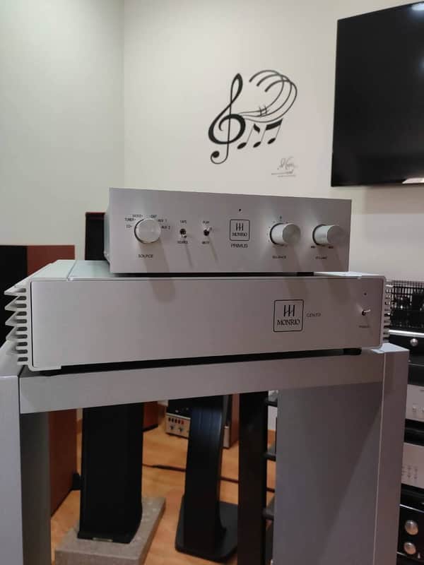 MONRIO PRIMUS + CENTO PRIMUS + CENTO PRE + POWER AMP DUAL MONO