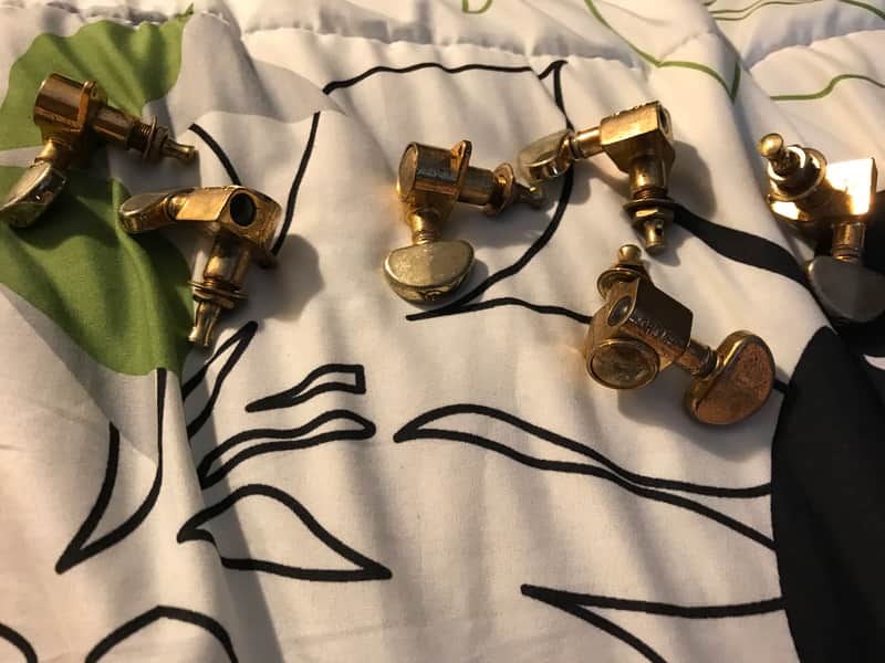 Grover 102GV Vintage Rotomatic 3+3 Tuning Heads image 1