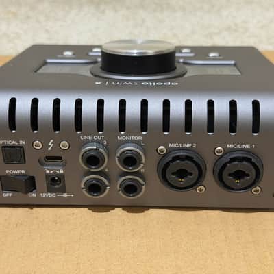 Immagine Universal Audio Apollo Twin X QUAD Thunderbolt 3 Audio Interface 2019 - Gray - 4