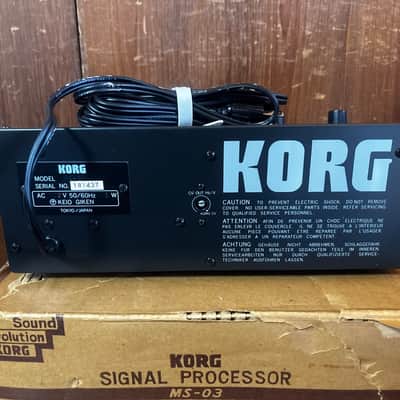 KORG MS-03 SIGNAL PROCESSOR MS-Series w/ box image 5