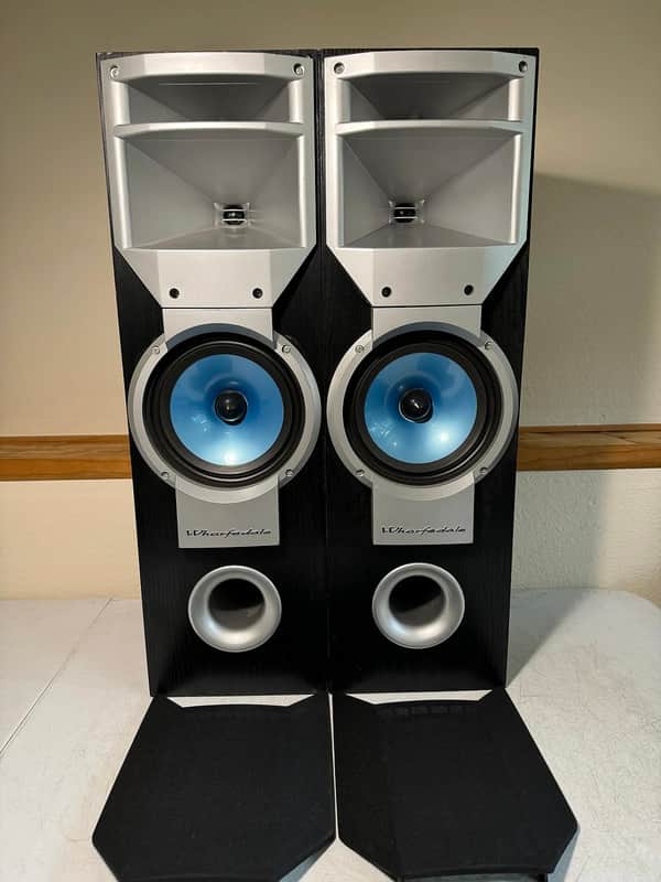 Wharfedale Zaldek S1000 Floor Speakers HiFi Stereo Audiophile Vintage Home Audio image 1
