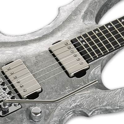 ESP FRX Liquid Metal Silver Electric Guitar + Hard Case MIJ - Brand New - In Stock image 2