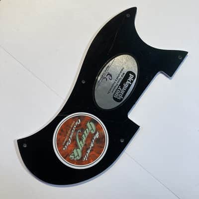 New 5 Ply Black/White WIDE BEVEL Pickguard for Gibson 1965-1968 EB-0 & EB-3 Bass Made In USA image 3