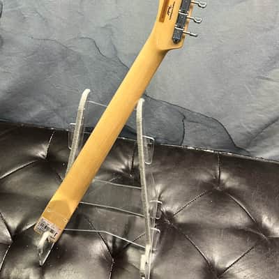 Squier Loaded Telecaster Neck with Block Inlays, Ice Blue Metallic Painted Headstock Face image 4