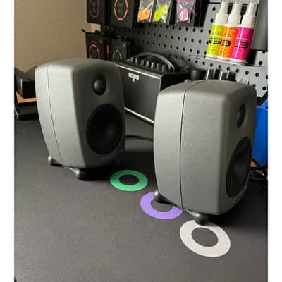 Genelec 8010A 3" Powered Nearfield Studio Monitor (Pair) 2014 - 2021 - Gray image 4