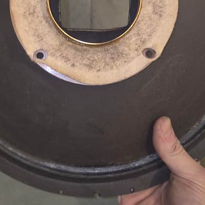 Altec Lansing 604B cone assembly (orig) complete 40s/50s phenolic spider working duplex/coaxial 40s image 3