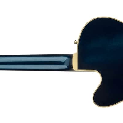 PRE-ORDER! 2025 GRETSCH Broadkaster® Jr. LX Center Block with String-Thru Bigsby / Midnight Sapphire image 4