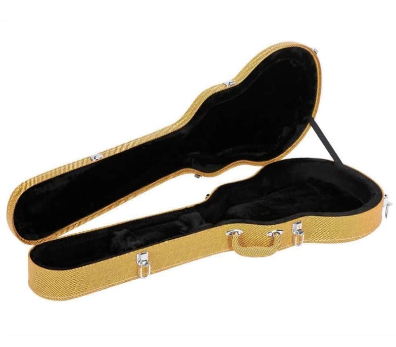 Tweed Les Paul Guitar HardShell Case- image 1