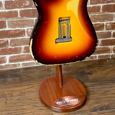Starr Strat Custom 2020 3-Tone Sunburst Spitfire Guard Ronin Wound Pickups New Introductory Pricing (Authorized Dealer) image 7