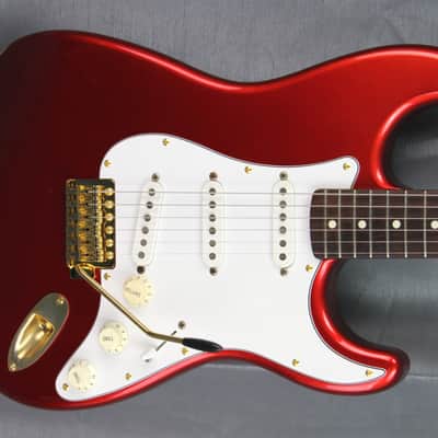 Fender stratocaster ST-62G US 1993 - CAR Candy Apple Red - Japan Import image 3