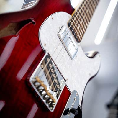 G&L Tribute ASAT Classic Bluesboy S/H Redburst image 4