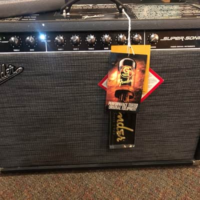 Fender Super-Sonic 60 2-Channel 60-Watt 1x12" Guitar Combo 2010 - 2014 - Black image 3