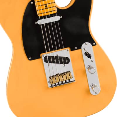 Fender American Ultra Luxe Vintage '50s Telecaster Maple Fingerboard - Butterscotch Blonde image 5