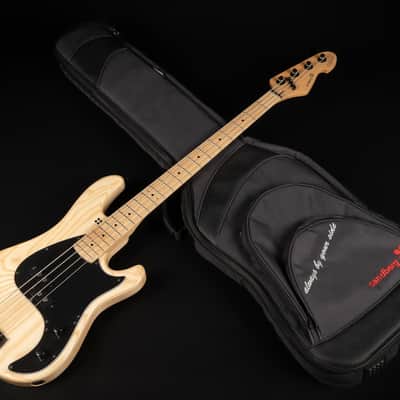 2021 Sandberg California VS4 Ash Bass - Natural Satin | Made in Germany 4-String Precision Bass Passive Electronics 3.9kg | Gigbag image 20