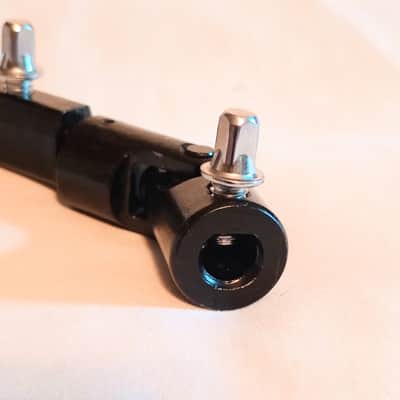 UNMARKED DRIVE SHAFT FOR BD PEDALS (round w/ flat top) - BLACK - FREE SHIP TO C-USA! image 2