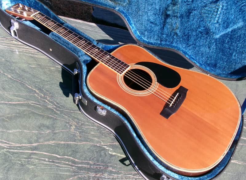 1976 Yairi YW-600 Dreadnought Guitar New Jacaranda + Yairi Hard Case image 1