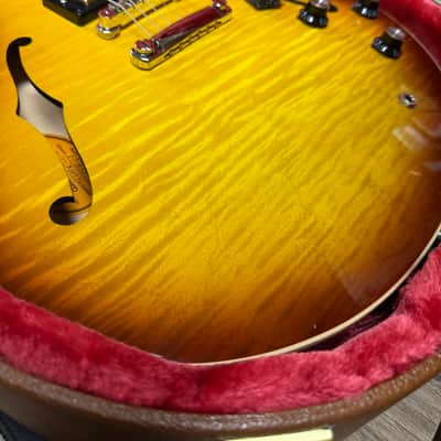 Gibson ES-335 Iced Tea Burst - Figured Iced Tea image 5