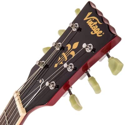 Vintage Vintage VS6 ReIssued Electric Guitar 2026 - Cherry Red image 8
