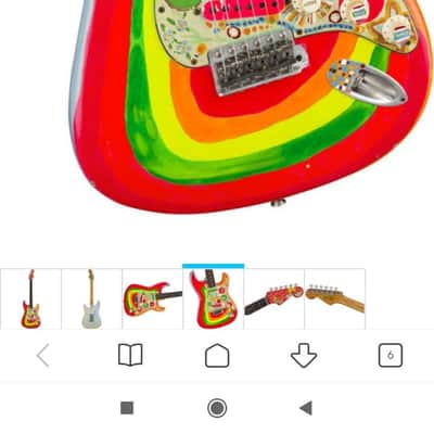 FenderStratocaster Mex Custom Rocky George Harrison image 24