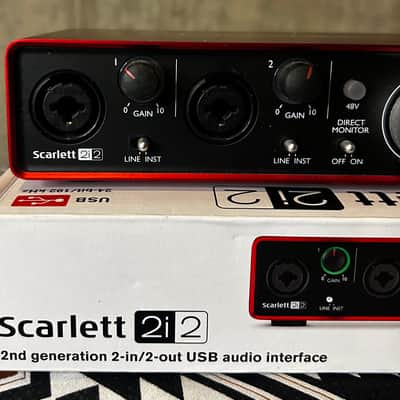 Focusrite Scarlett 2i2 2nd Gen USB Audio Interface image 2