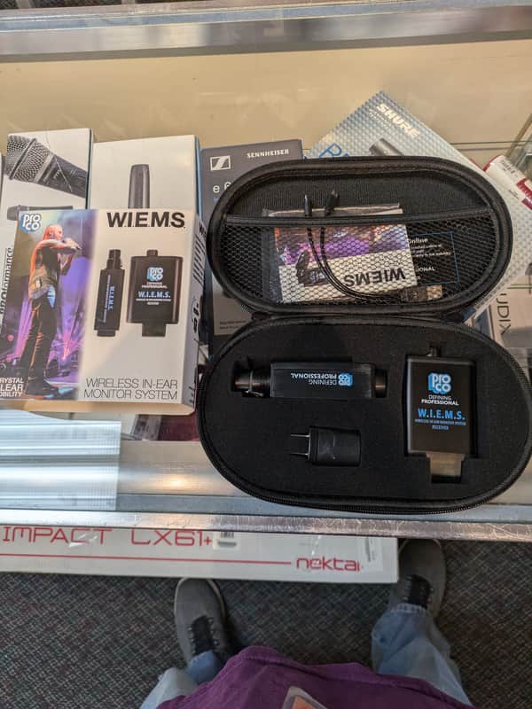ProCo WIEMS Wireless IEM System 2020 - Present - Black image 1