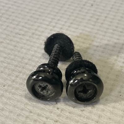 2010's Era Indonesian Ibanez RG & S Series Black Strap Buttons image 1