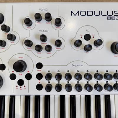 Modulus 002 (Modal Electronics) 12-Voice Poly: RARE with Dig I/O card, boxed, serviced image 9