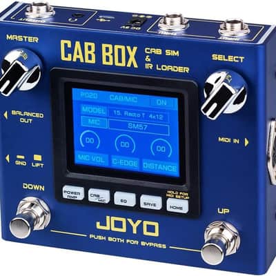 Cabinet Modeling and Power Amp Simulator Effect Pedal Supports Third Party IRs Loading for Electric Guitar & Bass (Cab-Box R-08) image 1